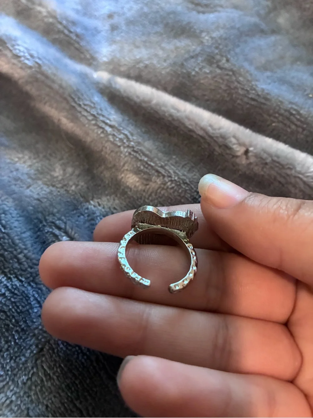 Y2K Aesthetic Split Heart Fashion Ring